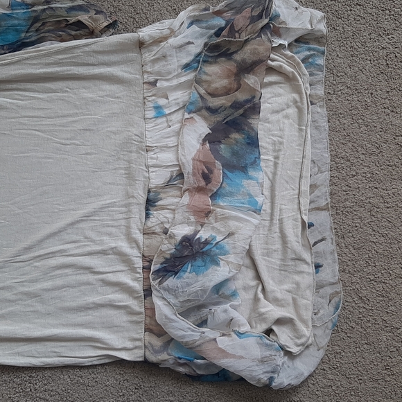 Women's Carla Conti 100% Silk Mudi Dress Size M Wide fit - Picture 12 of 13